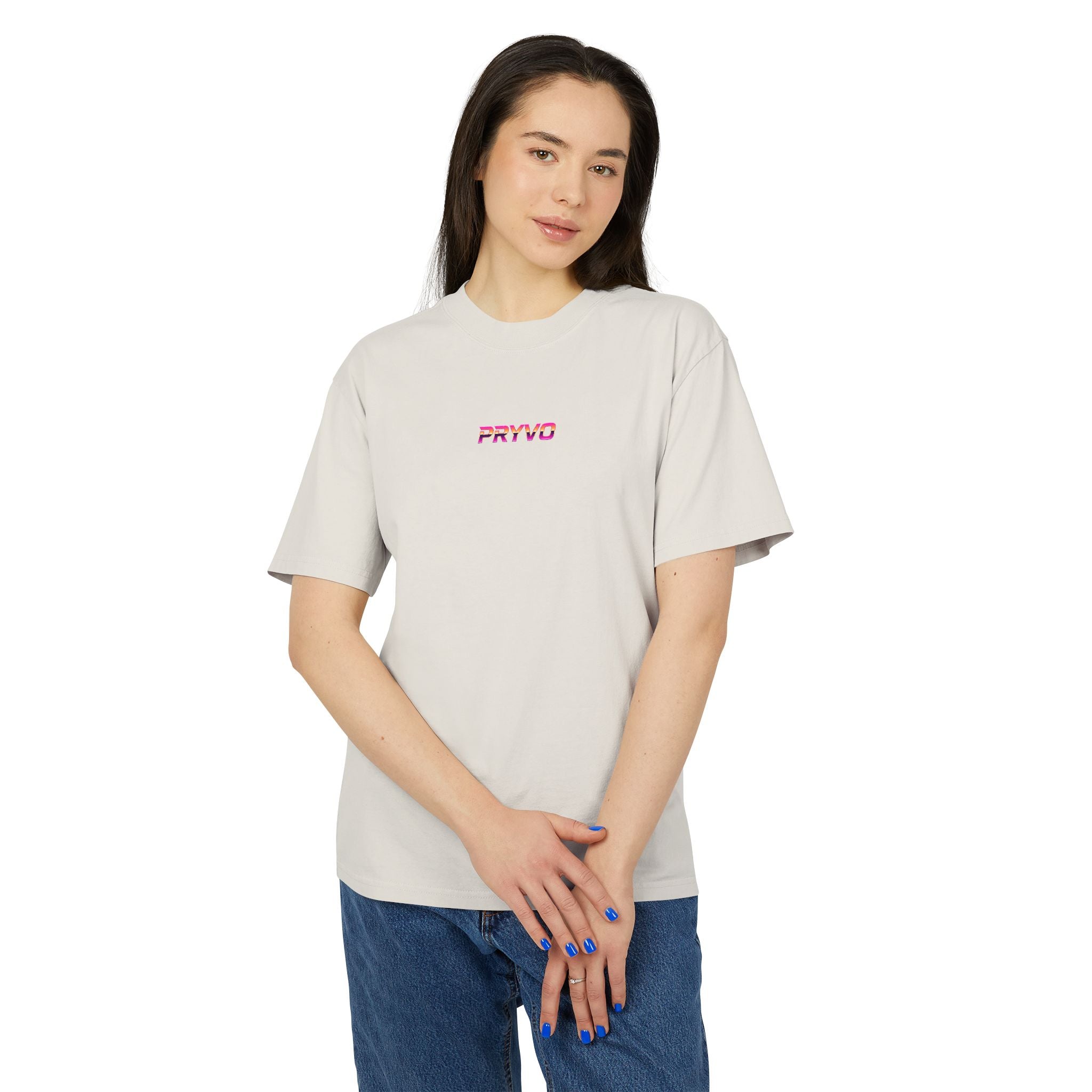 Retro Miami Streetwear Tee — "PRYVO Move Different" Graphic T-Shirt