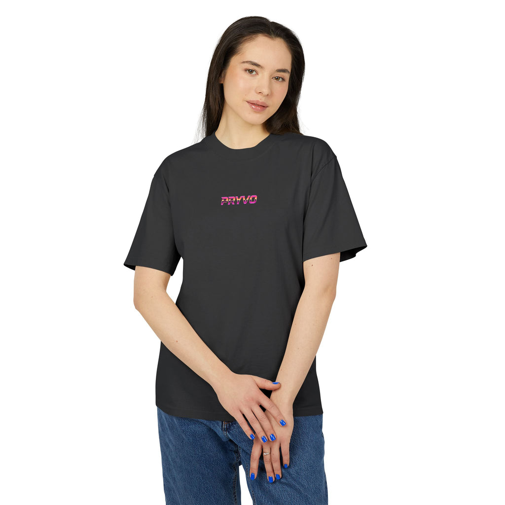 Retro Miami Streetwear Tee — "PRYVO Move Different" Graphic T-Shirt