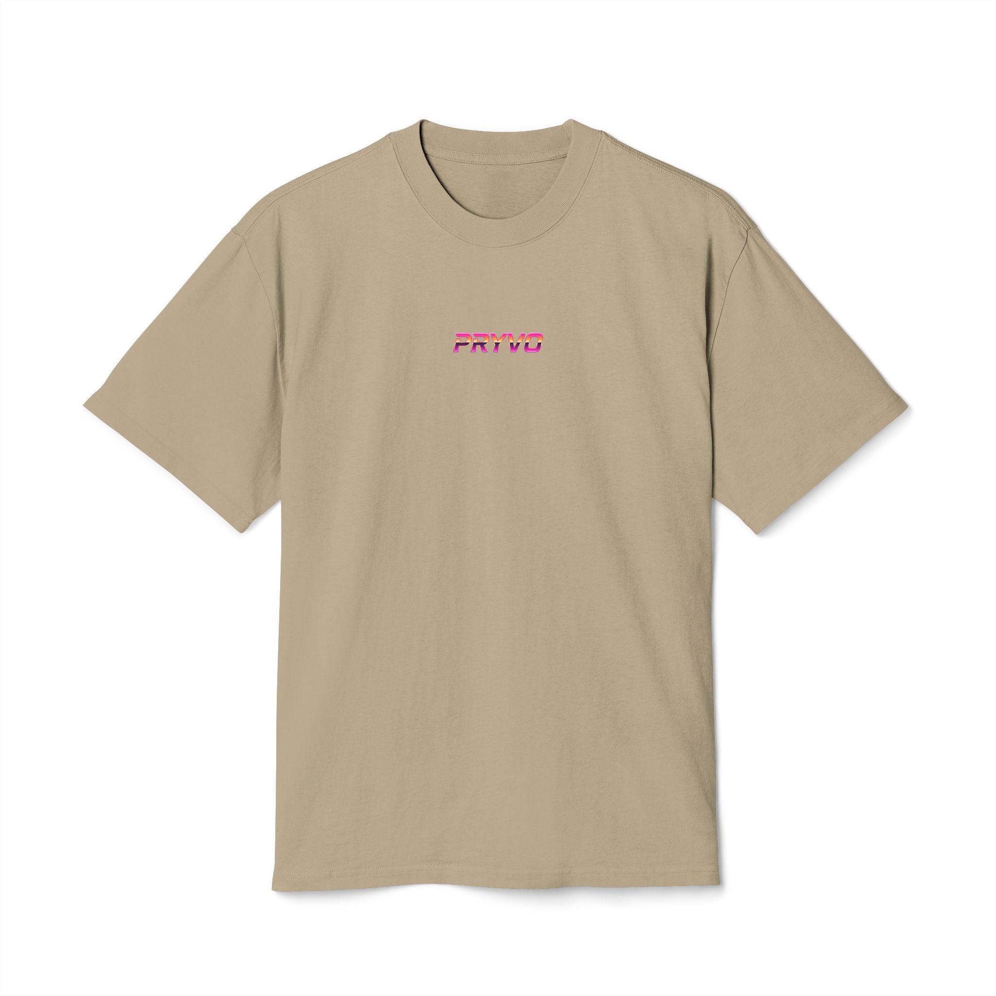 Retro Miami Streetwear Tee — "PRYVO Move Different" Graphic T-Shirt