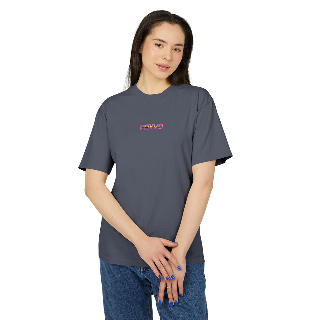 Retro Miami Streetwear Tee — "PRYVO Move Different" Graphic T-Shirt