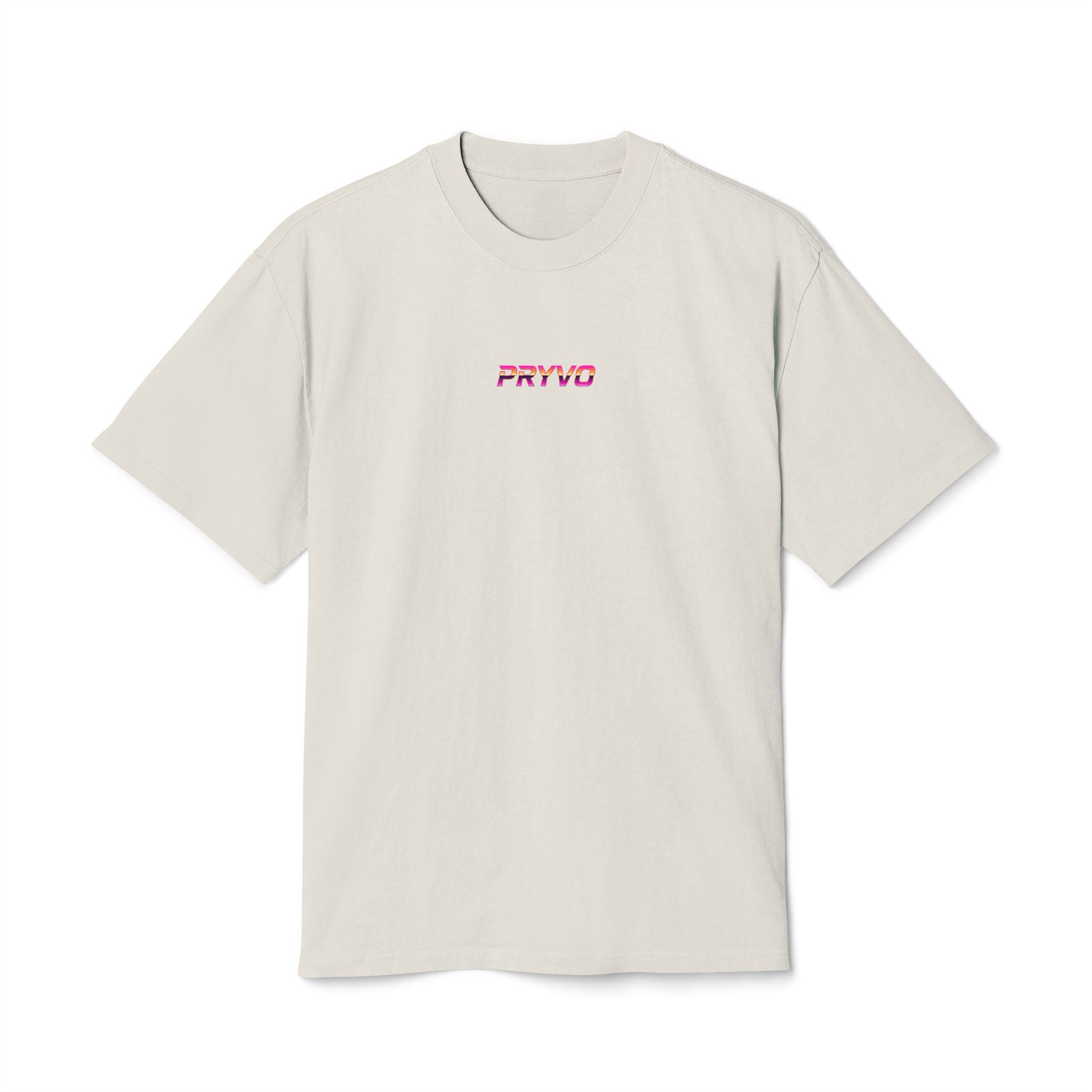 Retro Miami Streetwear Tee — "PRYVO Move Different" Graphic T-Shirt