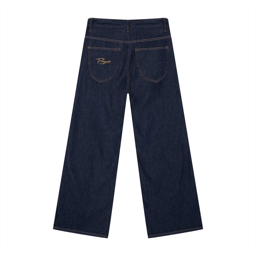 Men's Loose Fit Wide Leg Jeans
