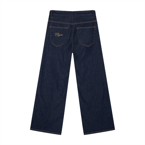 Men's Loose Fit Wide Leg Jeans