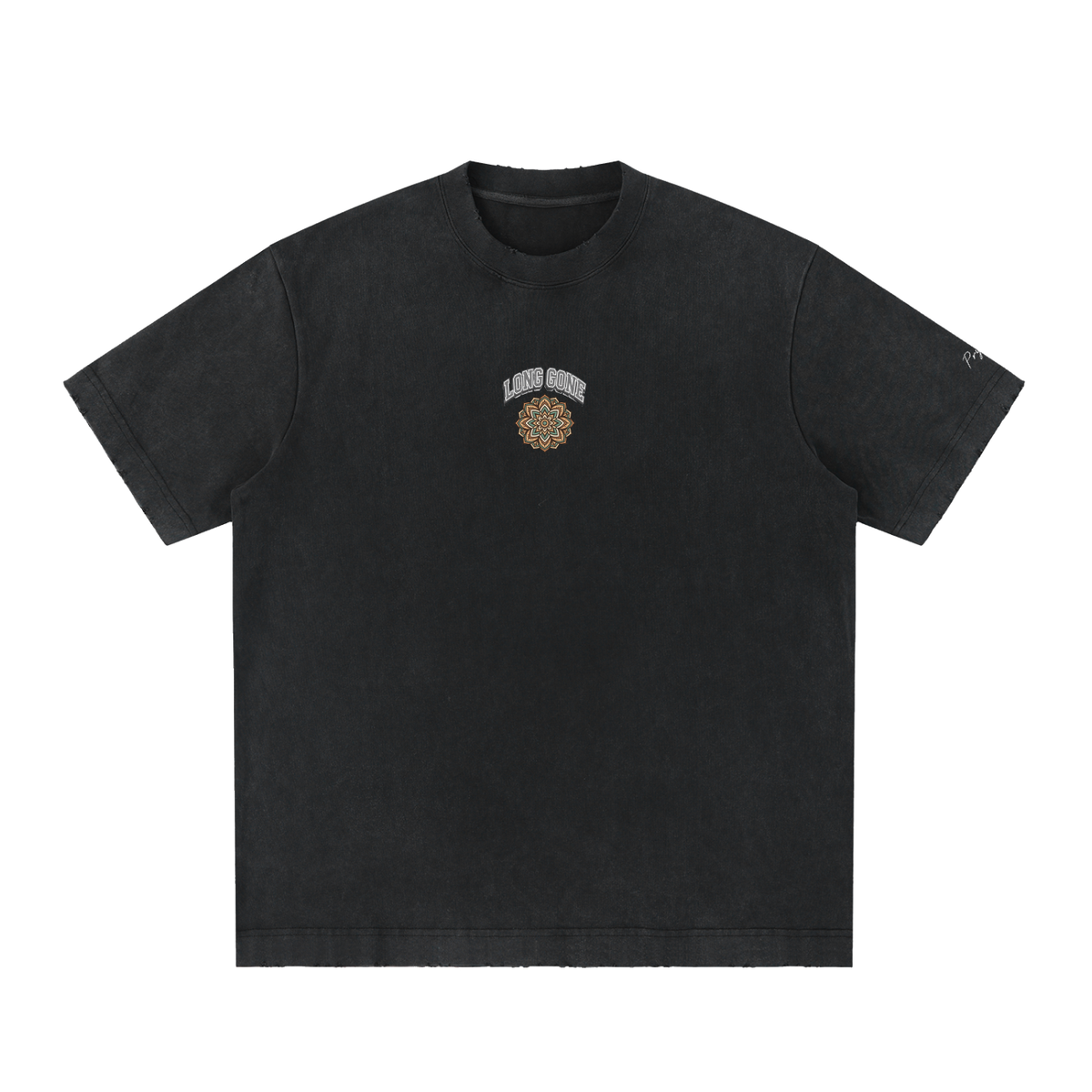 RUG design Vintage Washed Frayed T-Shirt