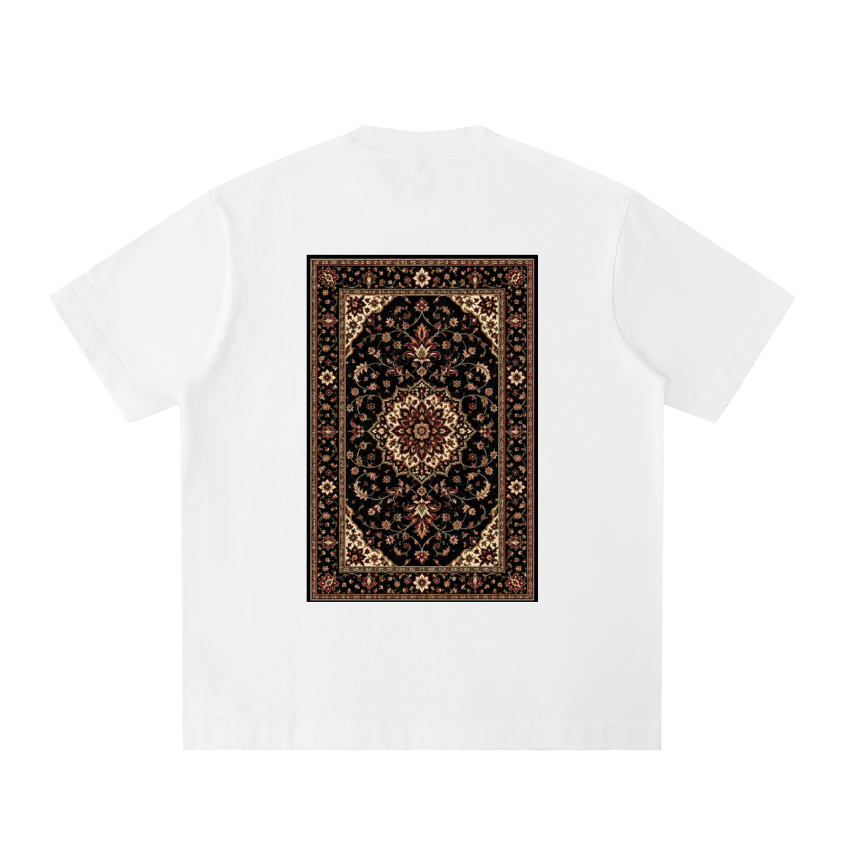 RUG design Vintage Washed Frayed T-Shirt