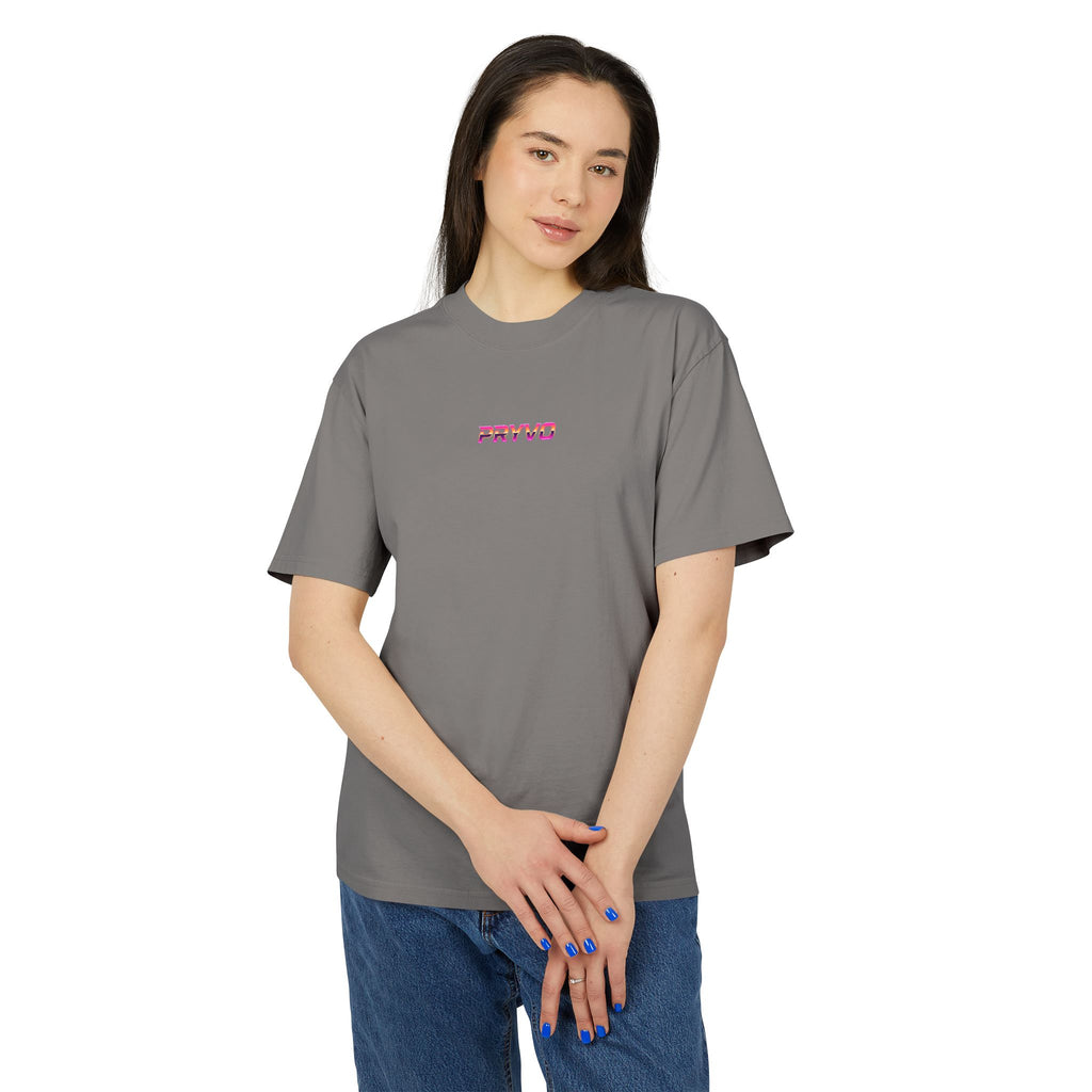 Retro Miami Streetwear Tee — "PRYVO Move Different" Graphic T-Shirt